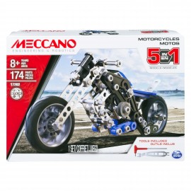 MOTO 5 MODELES MECCANO