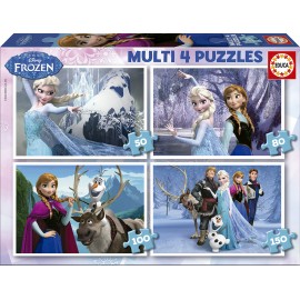 COFFRET 4 PUZZLES LA REINE...