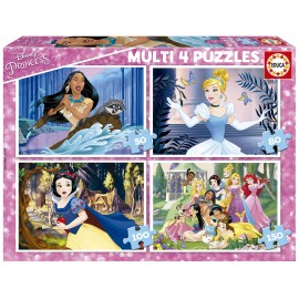 COFFRET 4 PUZZLES DISNEY...