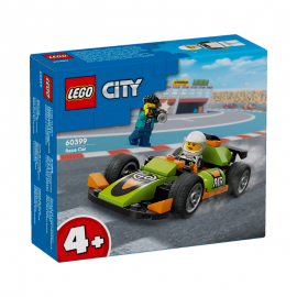 LA VOITURE DE COURSE VERTE